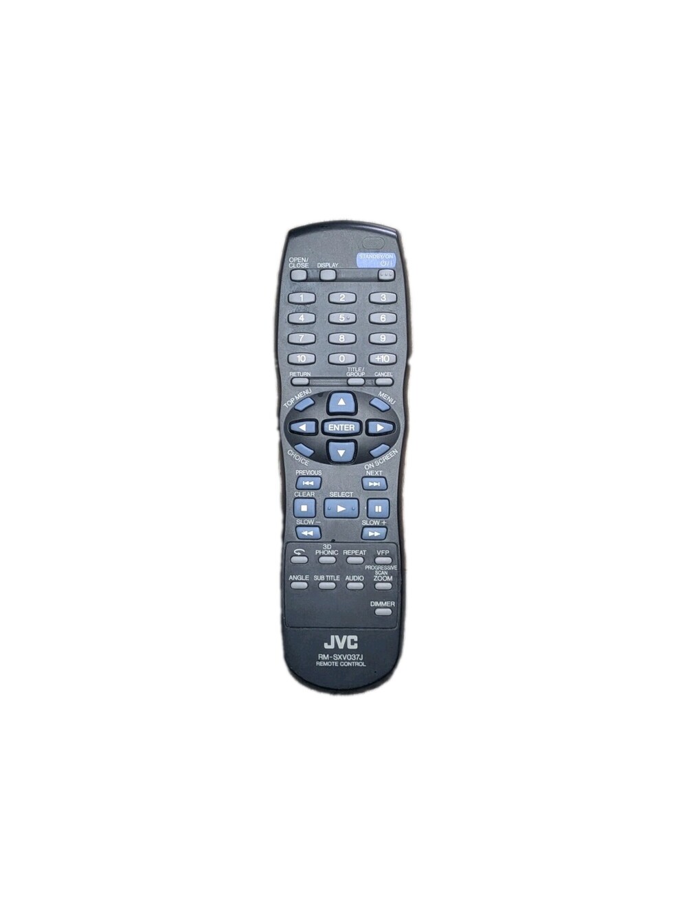 JVC RM-SXV037J DVD Genuine Remote Control OEM Clean Tested - Picture 3 of 4